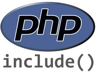 php include